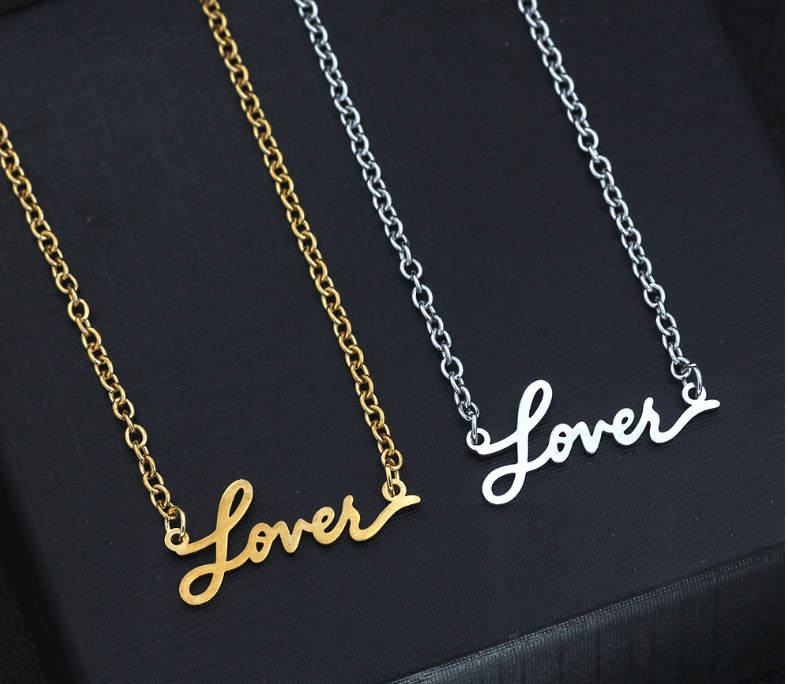 Personalized Minimalist Singer Signature Necklace Gift