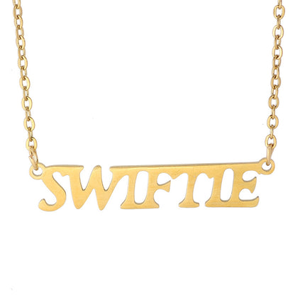 Personalized Minimalist Singer Signature Necklace Gift