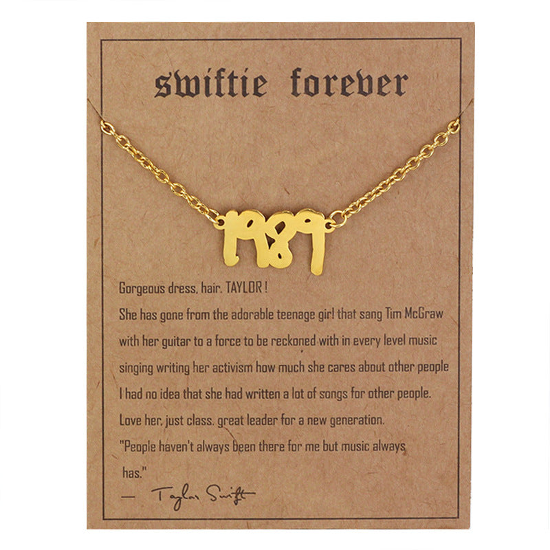 Personalized Minimalist Singer Signature Necklace Gift