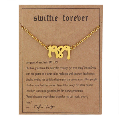 Personalized Minimalist Singer Signature Necklace Gift