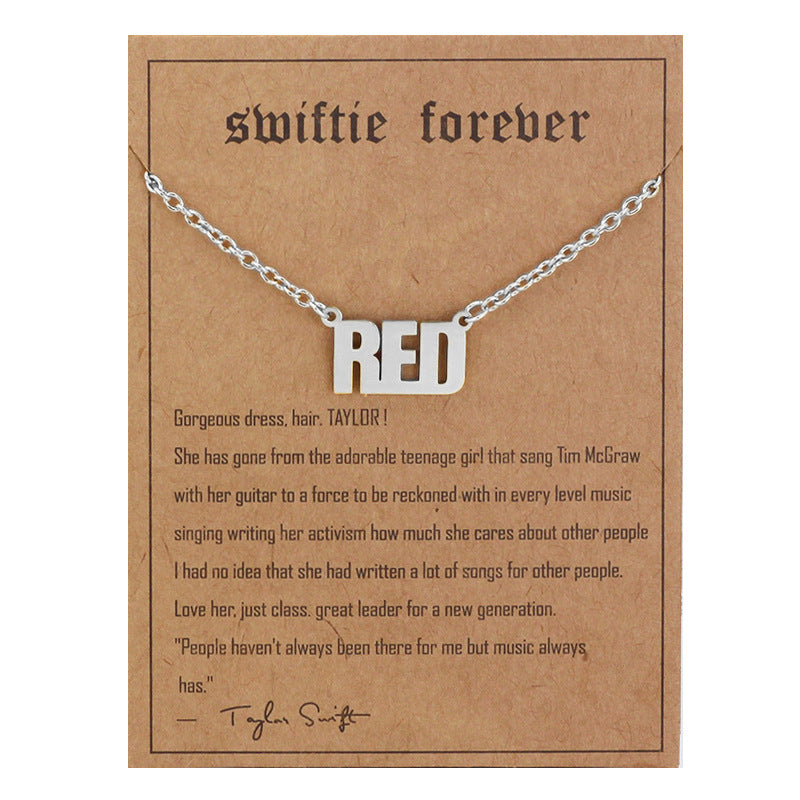 Personalized Minimalist Singer Signature Necklace Gift