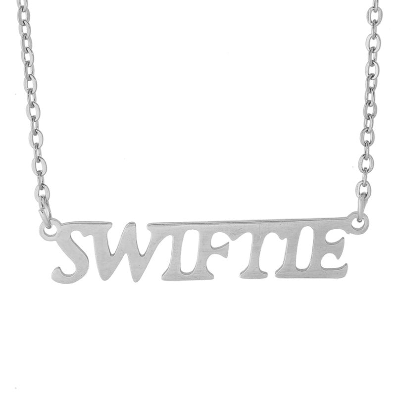 Personalized Minimalist Singer Signature Necklace Gift