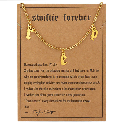Personalized Minimalist Singer Signature Necklace Gift