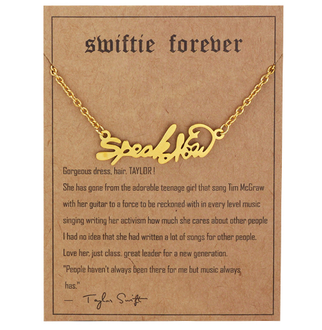 Personalized Minimalist Singer Signature Necklace Gift
