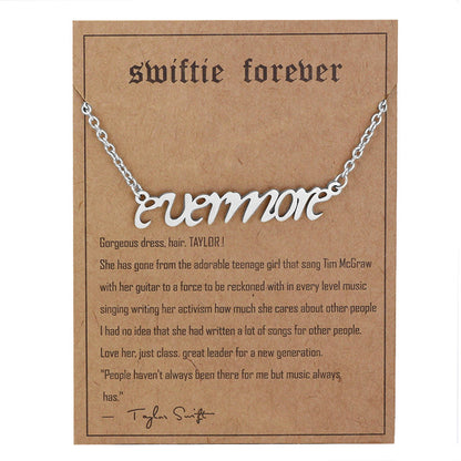 Personalized Minimalist Singer Signature Necklace Gift