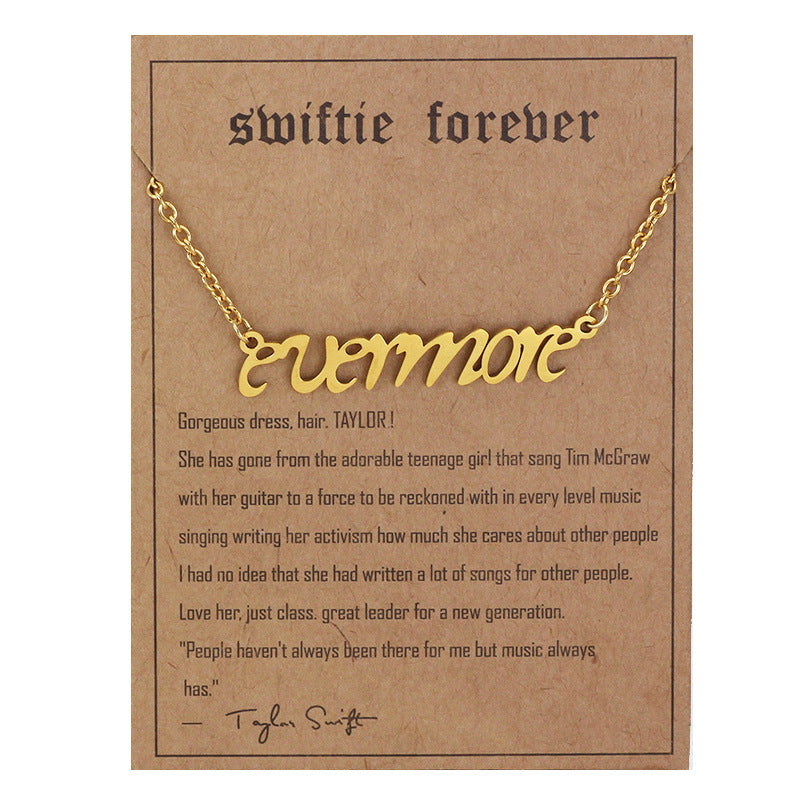 Personalized Minimalist Singer Signature Necklace Gift