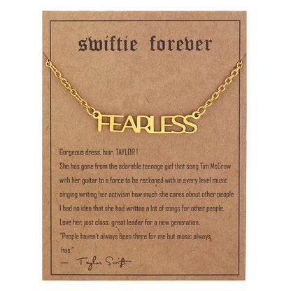 Personalized Minimalist Singer Signature Necklace Gift