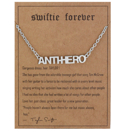 Personalized Minimalist Singer Signature Necklace Gift