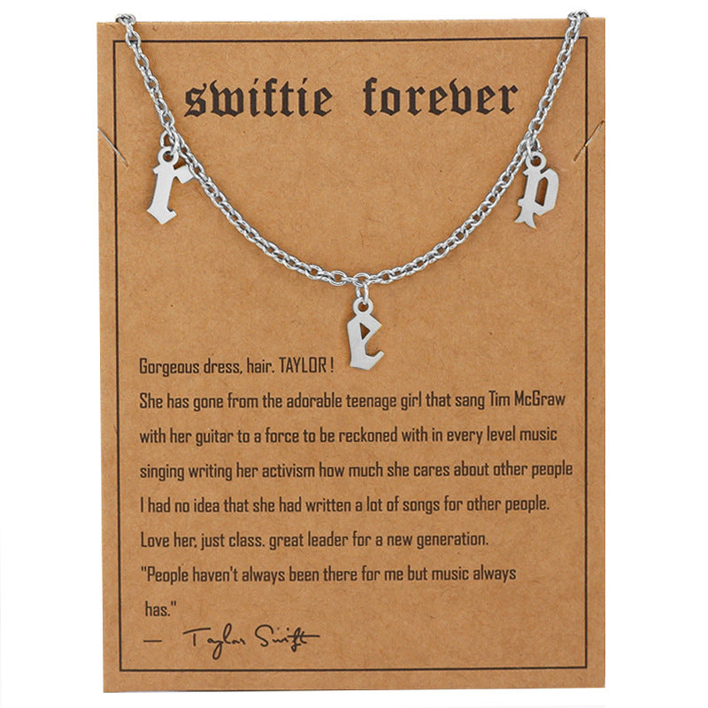 Personalized Minimalist Singer Signature Necklace Gift